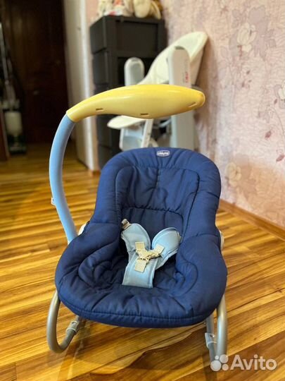 Шезлонг Chicco mia bouncer