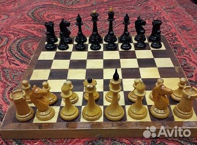 Шахматы деревянные советские