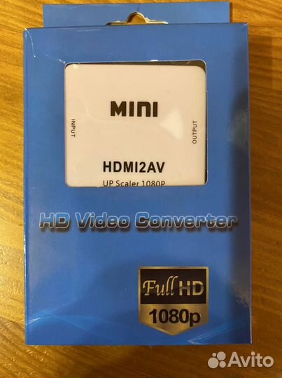 Hd конвертер с hdmi на AV