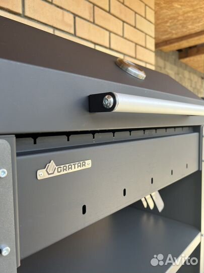 Мангал с крышкой gratar