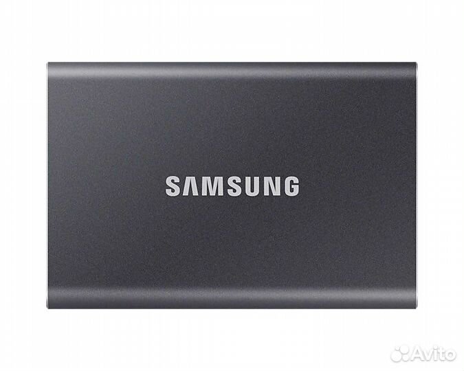 Портативный SSD Samsung T7 500Гб серый