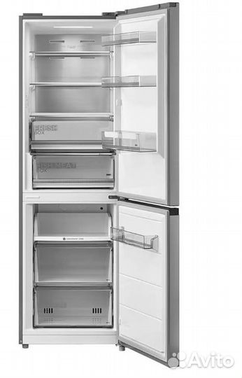 Холодильник Midea mdrb470MGF46OM серебристый