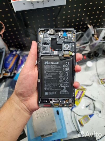 Дисплей Huawei Mate 20 оригинал черный