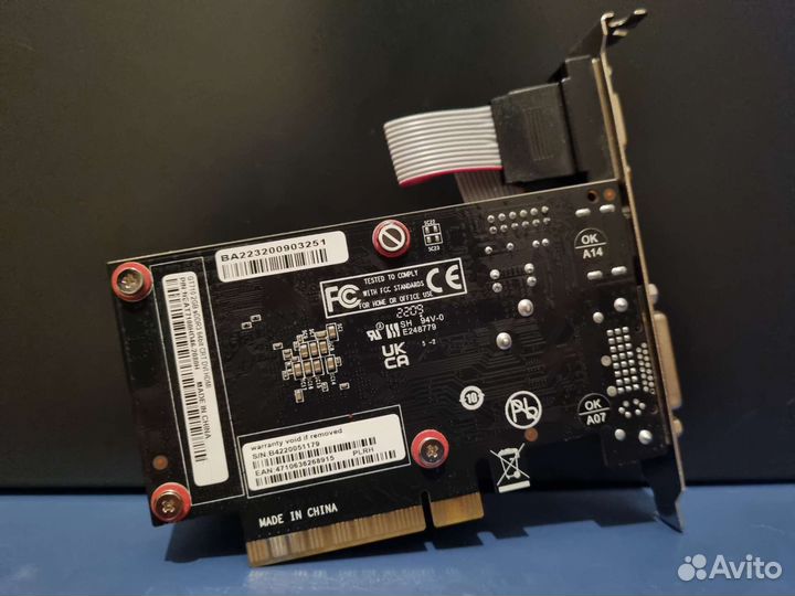 Видеокарта Gt 710 2gb