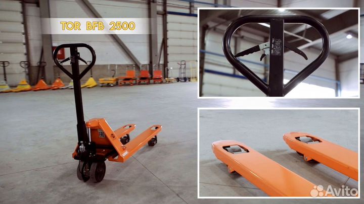 Рохля с тормозом 2500 кг 1150 мм TOR BFB