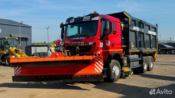 Кдм сдк на базе самосвала howo T5G 6х4