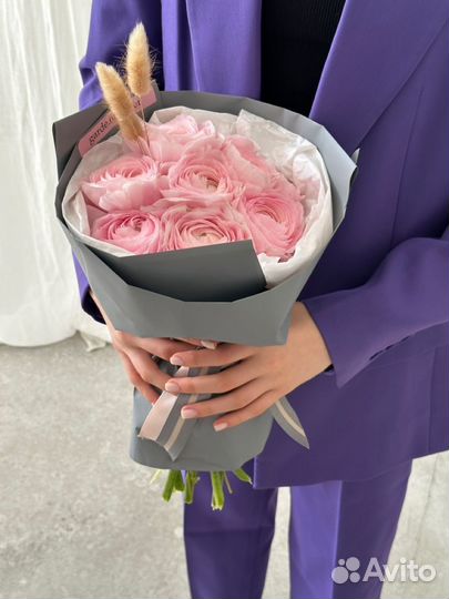 Ранункулюсы цветы букет