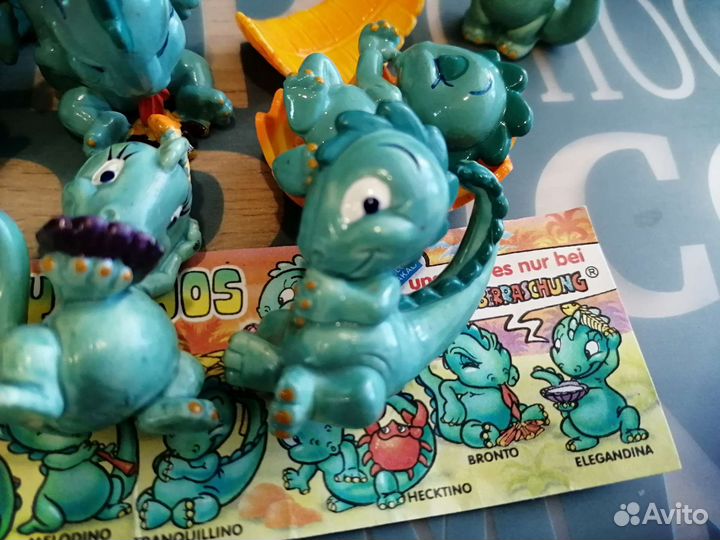 Киндер Сюрприз Дино пляжные