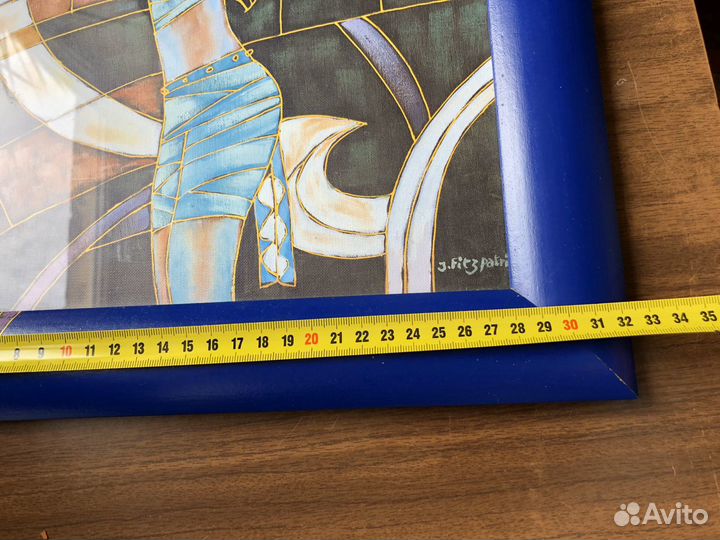 Картина настенная с девушкой