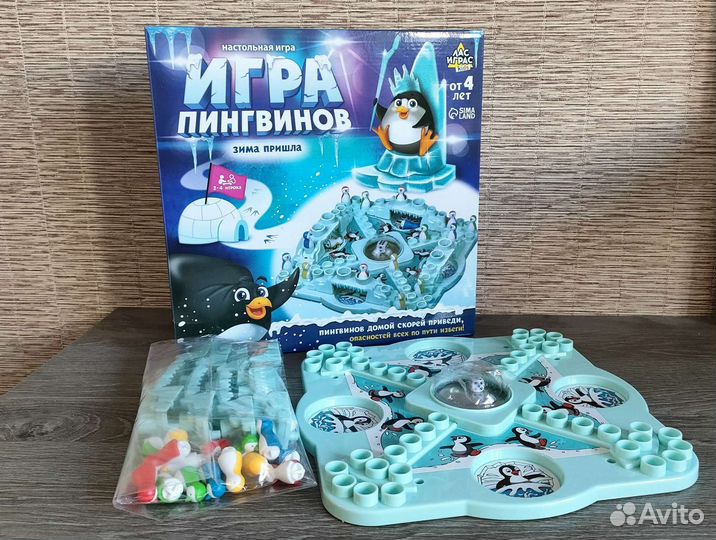 Настольная игра пингвины новая