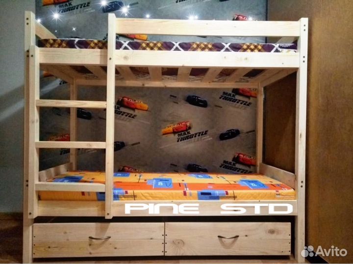 Двухъярусная кровать для детей