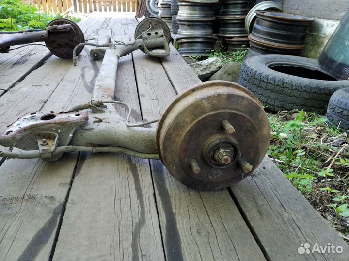 Задняя балка на Оку