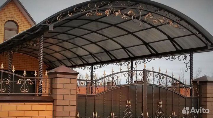 Навес под ключ