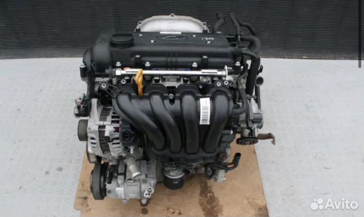 Двигатель Hyundai solaris 1 1.4