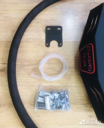 Вынос радиатора квадроцикл рм 800 DUO. Установка