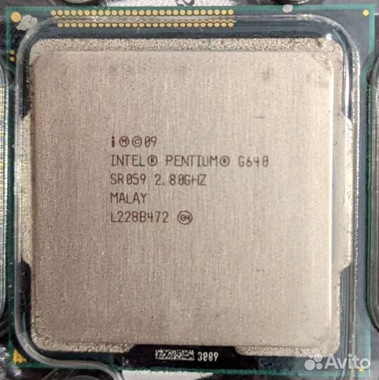 Процессоры одним лотом 10шт