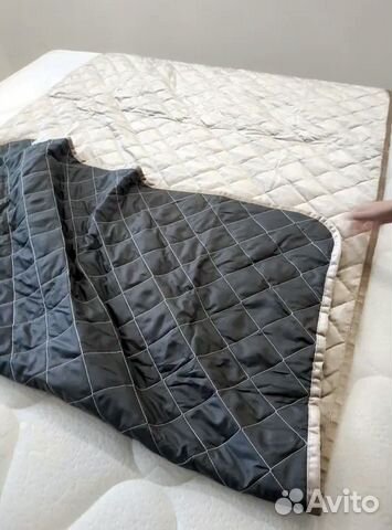 Покрывало-плед стеганое на кровать, на диван