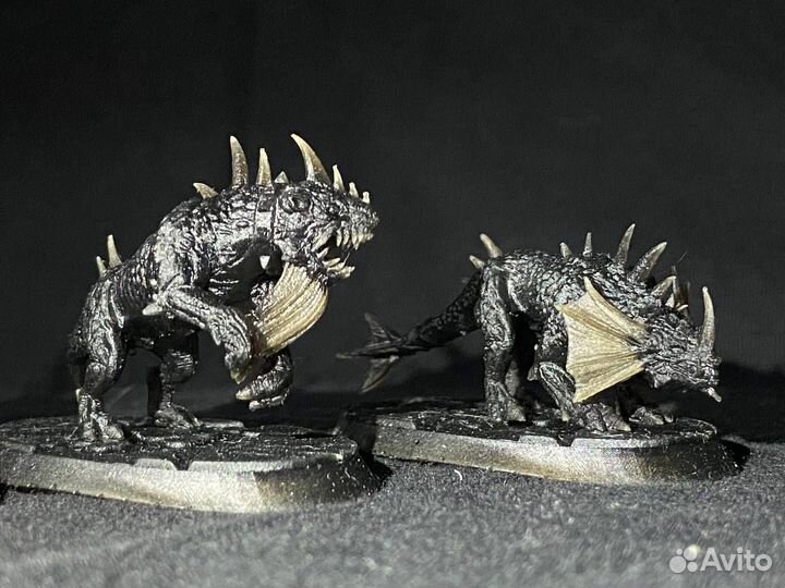 Warhammer, Flesh Hounds, адские псы 10шт 3d печать