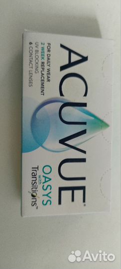 Линзы контактные acuvue oasys двухнедельные