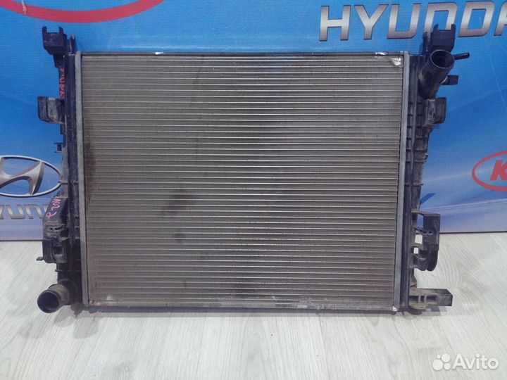 Радиатор охлаждения двигателя основной Renault log