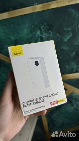 Внешний аккумулятор Baseus Adaman2, 30 BT новый