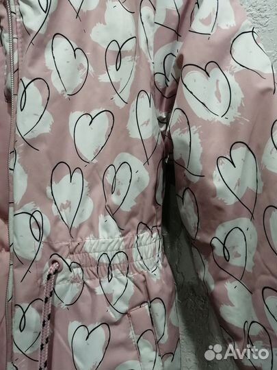 Демисезонная куртка 110 обувь 26