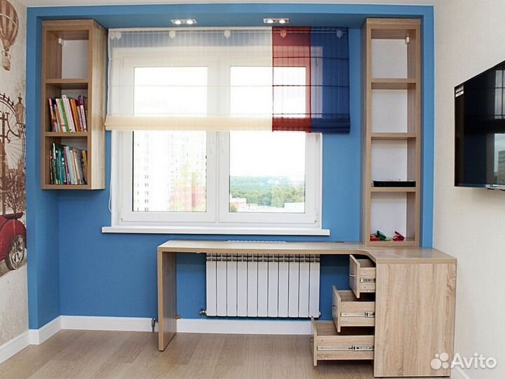 Школьный стол со шкафом в рассрочку