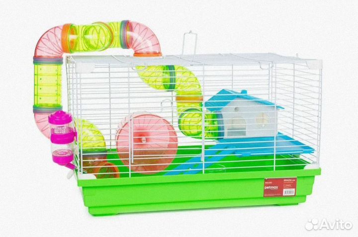 Клетка для мелких грызунов grazia mini