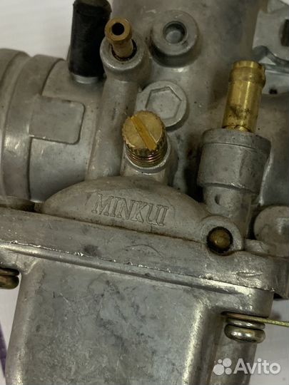 Карбюратор снегоход Буран Minkui реставрация