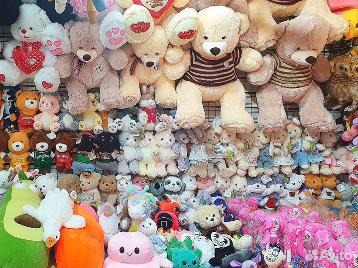 Игрушки оптом, гуси, мишки, хаги ваги