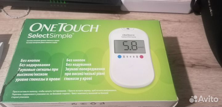 Глюкометр one touch select simple