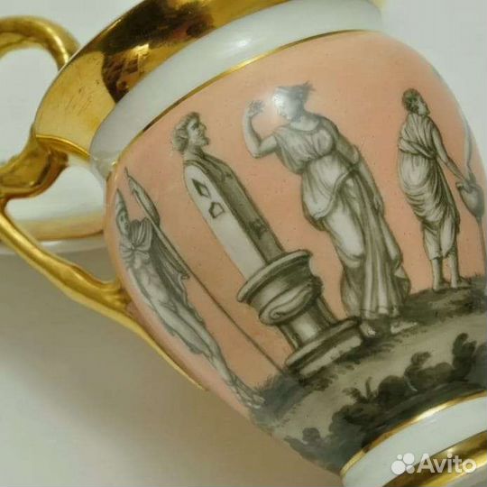 Антикварная пара KPM Берлин