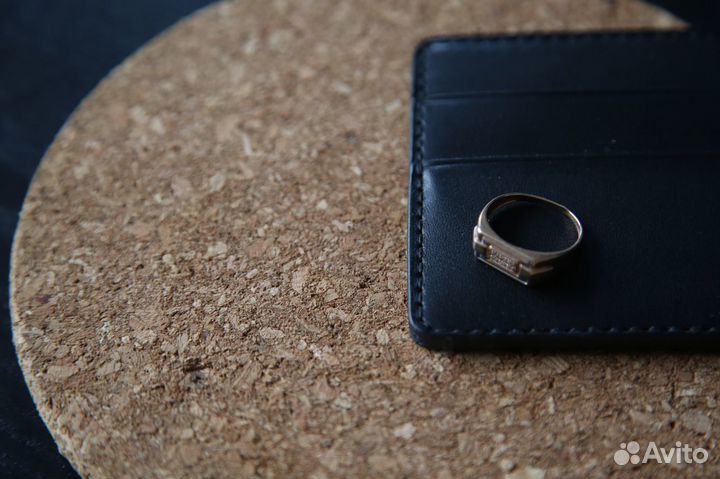 Кошелёк из натуральной кожи бифолд