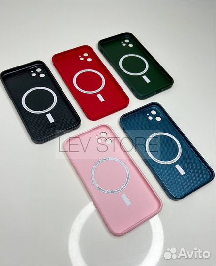 Чехлы на iPhone 11-14 Матовые MagSafe Premium