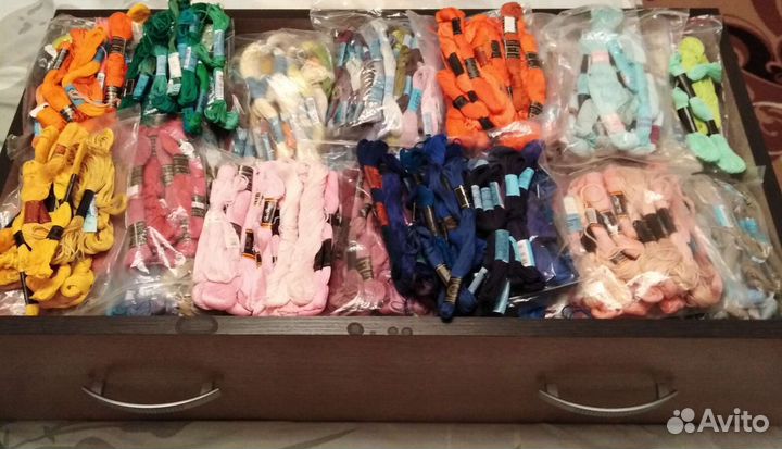 Нитки мулине