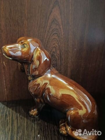 Гипсовая статуэтка собаки