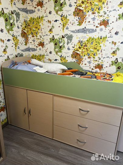 Детская кровать чердак