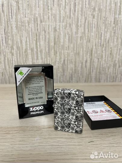 Зажигалка Zippo 49458 Skeleton Design