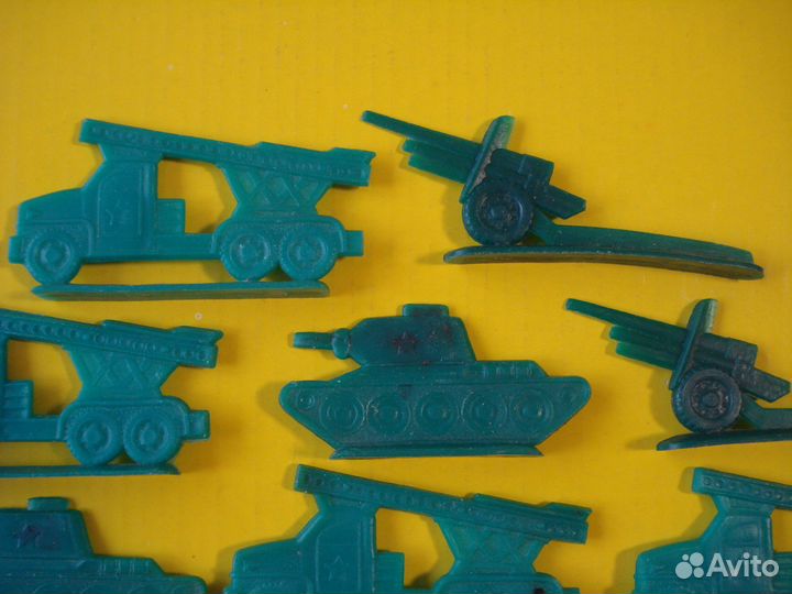 Солдатики СССР Техника Наша армия 8 штук