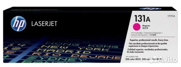 Новые оригинальные картриджи Hp CF213A в упаковке
