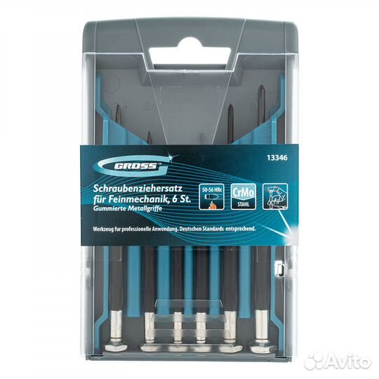 Набор отверток для точной механики 6 шт gross 1334