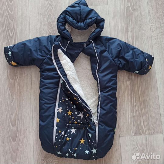 Комбинезон конверт зимний