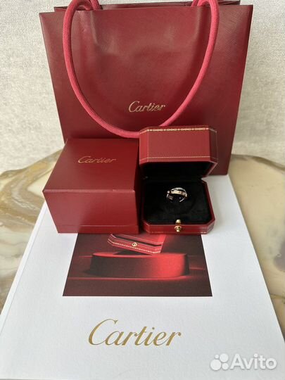 Кольцо cartier love