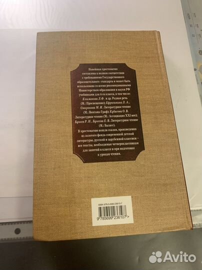 Книга по литературе