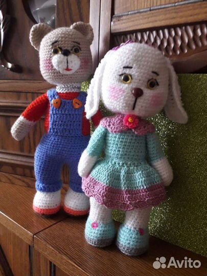 Игрушки вязаные