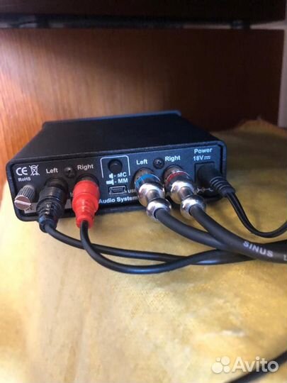 Фонокорректор PRO-ject phono BOX USB, аналог,цифра