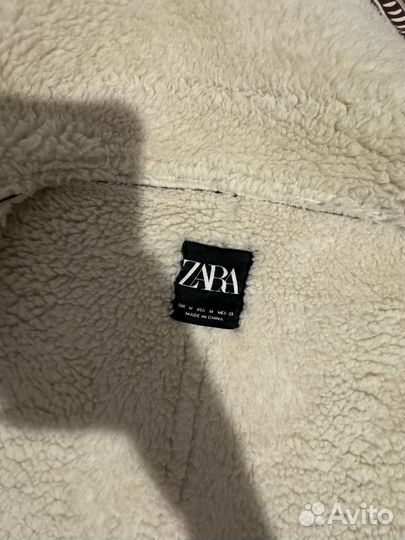 Дубленка женская zara