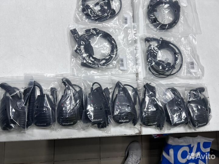 Тангента для рации BaoFeng (разьем Kenwood 2 PIN)