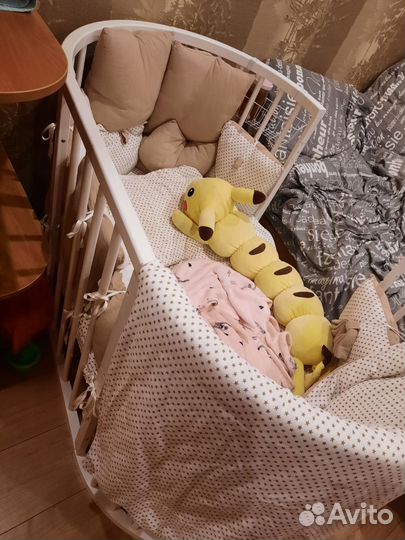 Детская кроватка трансформер 7 в 1