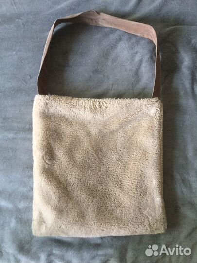 Сумка шоппер плюшевый